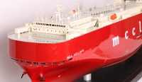 customized model of 180m Vehicles Carrier (RoRo ship)